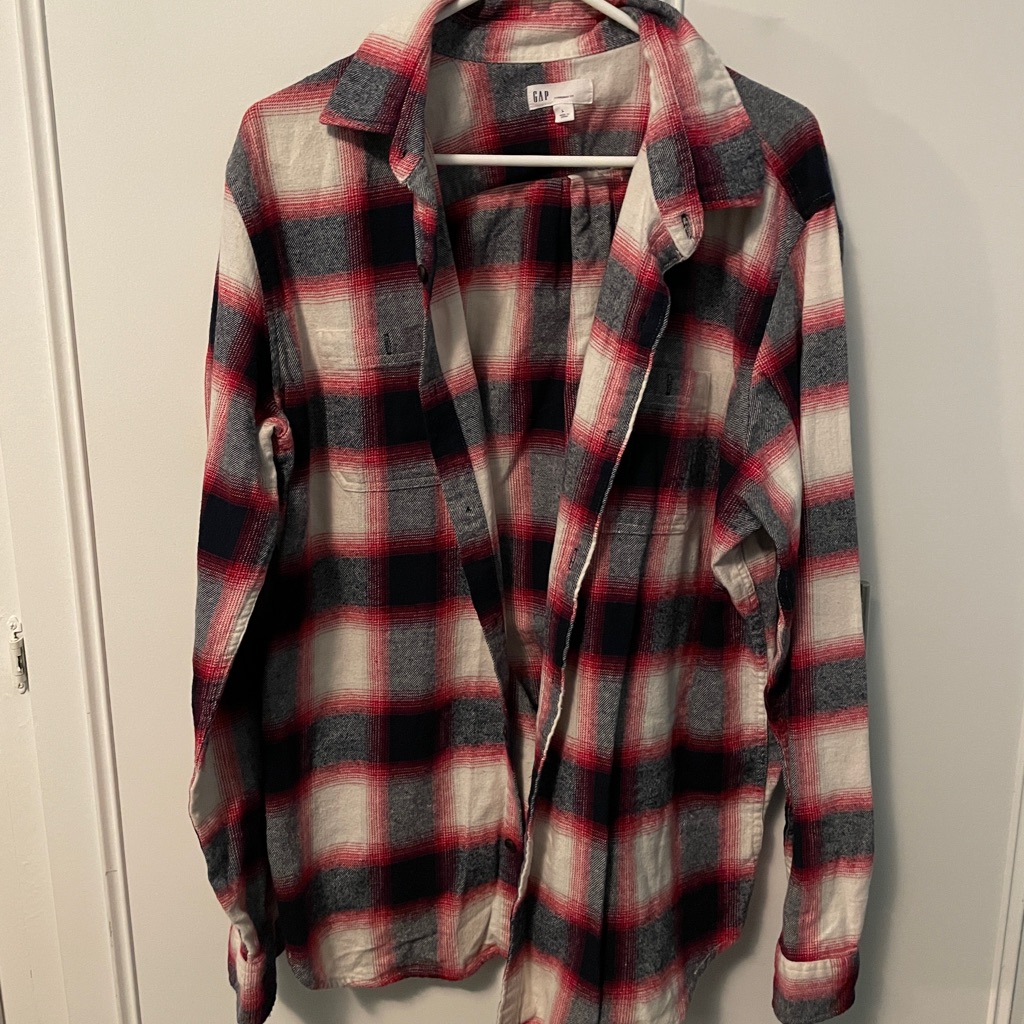 Gap Patterned Flannel